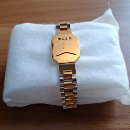 High Quality Mercedes Golden Silver Color Bracelet (SB-002)
