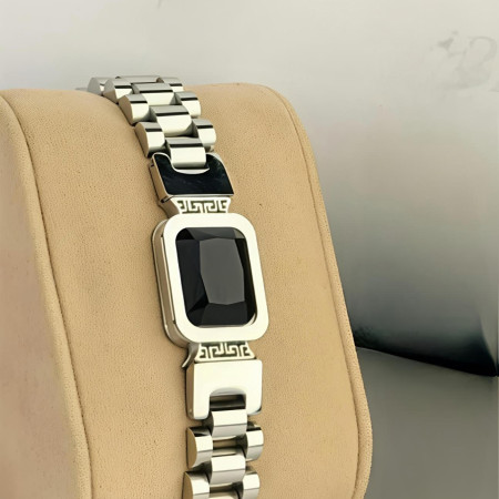 Silver Cuban Curb Link Chain Bracelet [SB-305]