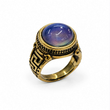 Turkis Ring-তুর্কি রত্ন পাথর কালার চেঞ্জিং আংটি -[309]