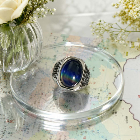 Turkis Ring-তুর্কি রত্ন পাথর কালার চেঞ্জিং আংটি -[303]